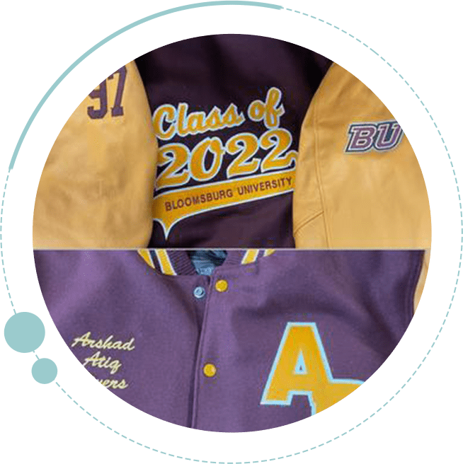 Two photos of a baseball uniform with the words " class of 2 0 2 2 ".